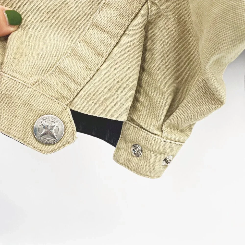 Men's Nautica Vintage Colorblock Canvas Jacket